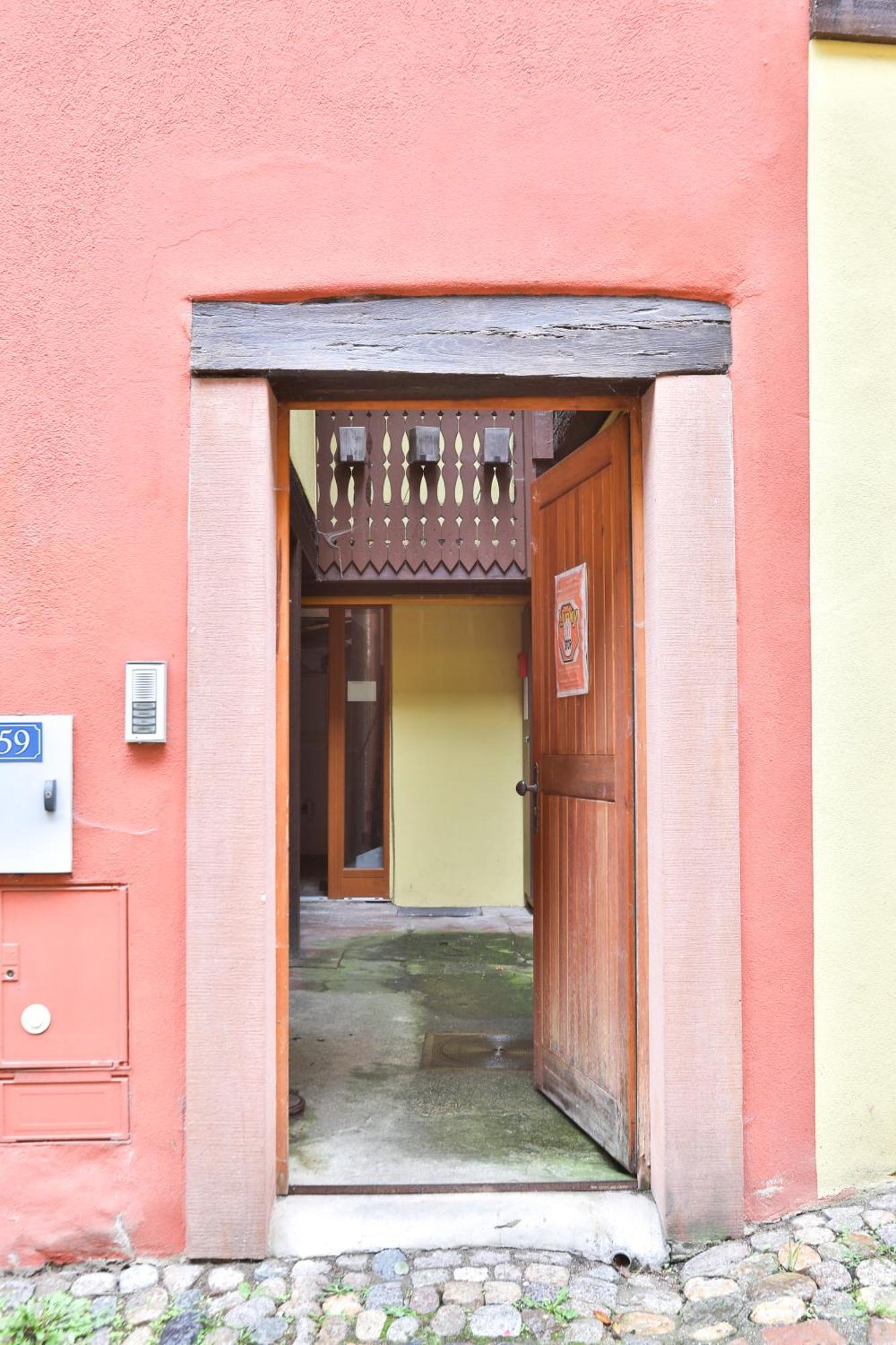 Gite "La Maison Jaune" A Kaysersberg Avec Garage Exterior foto